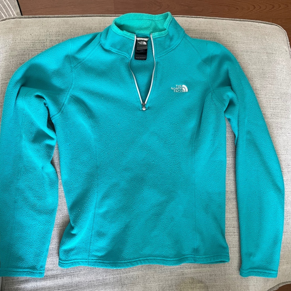 The North Face quarter zip fleece pullover